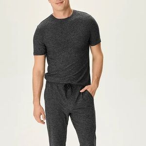 Outdoor Voices Heathered Charcoal CloudKit Shortsleeve Men’s Size Medium